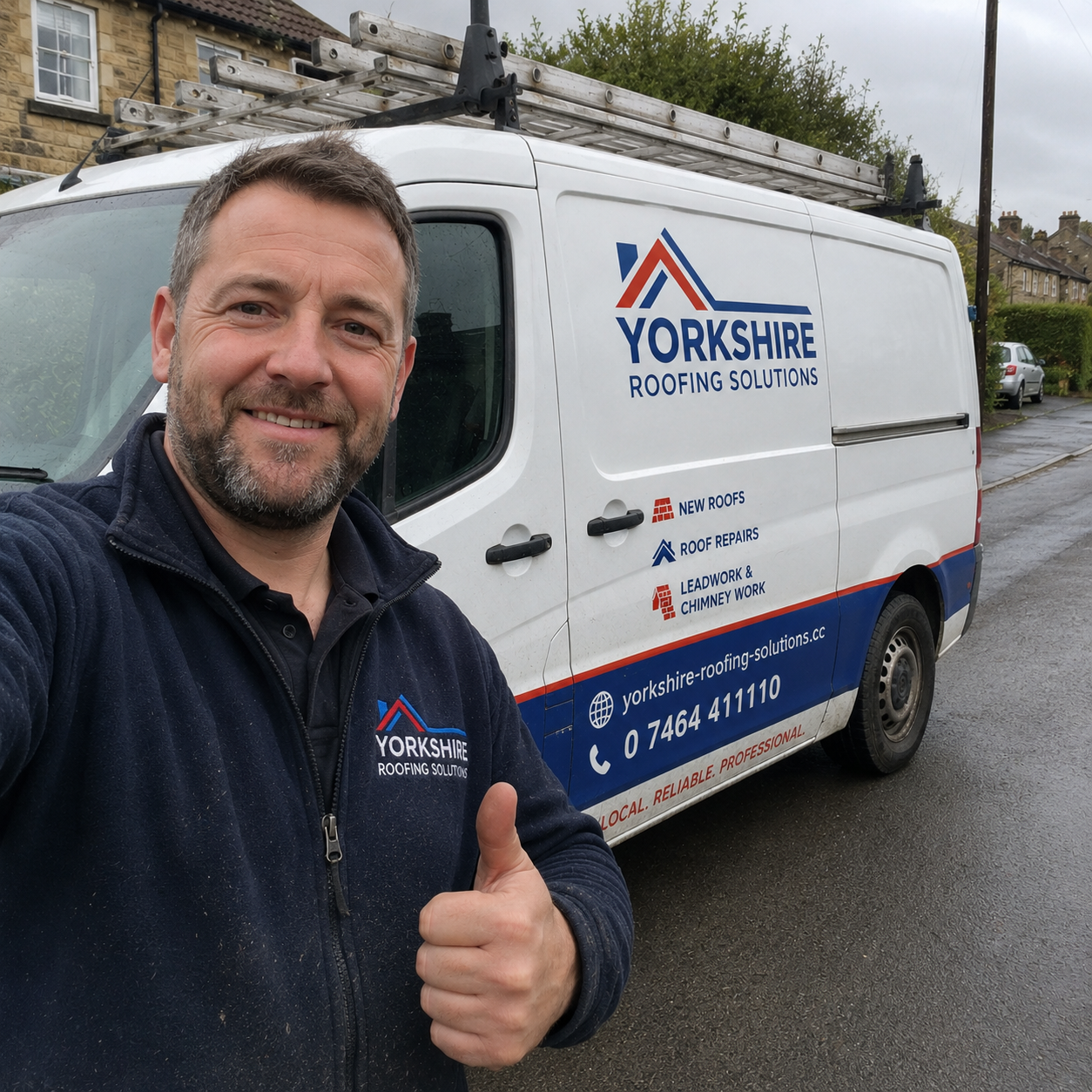 Shane Stephenson, owner of Yorkshire Roofing Solutions